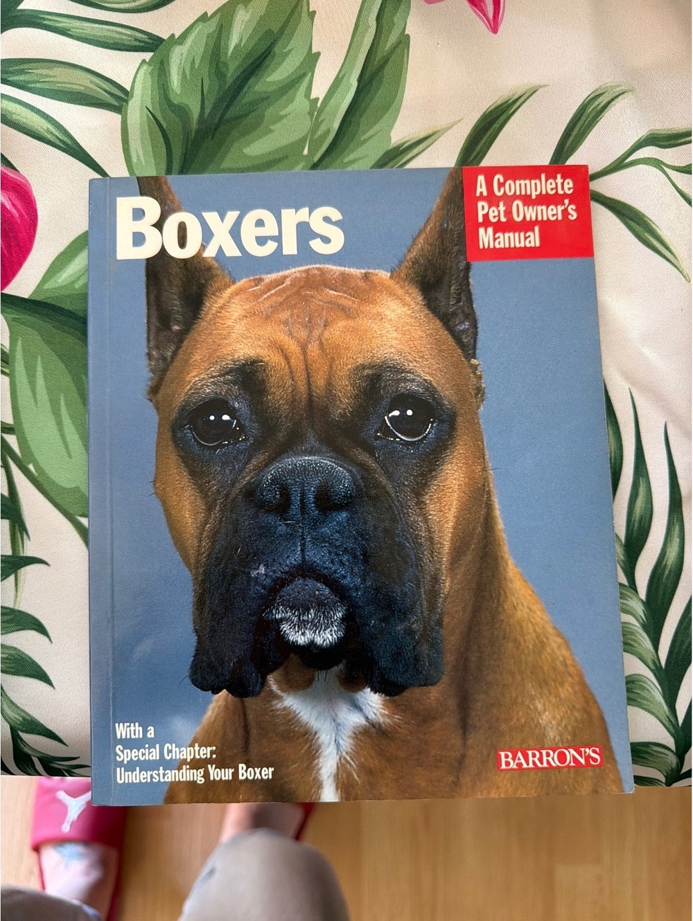 Boxers Barron's dog guide book